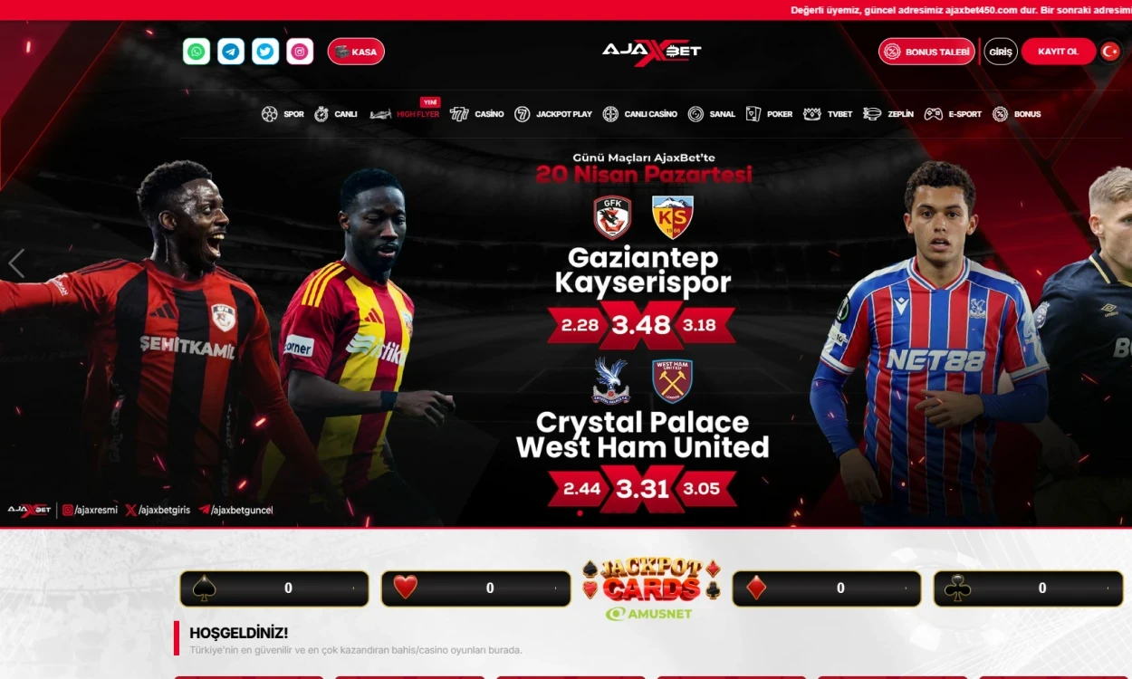 Ajaxbet Giriş Yap