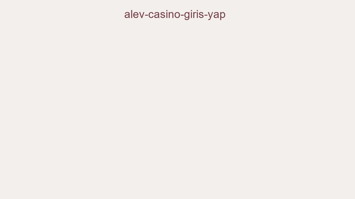 Alev Casino Giriş Yap