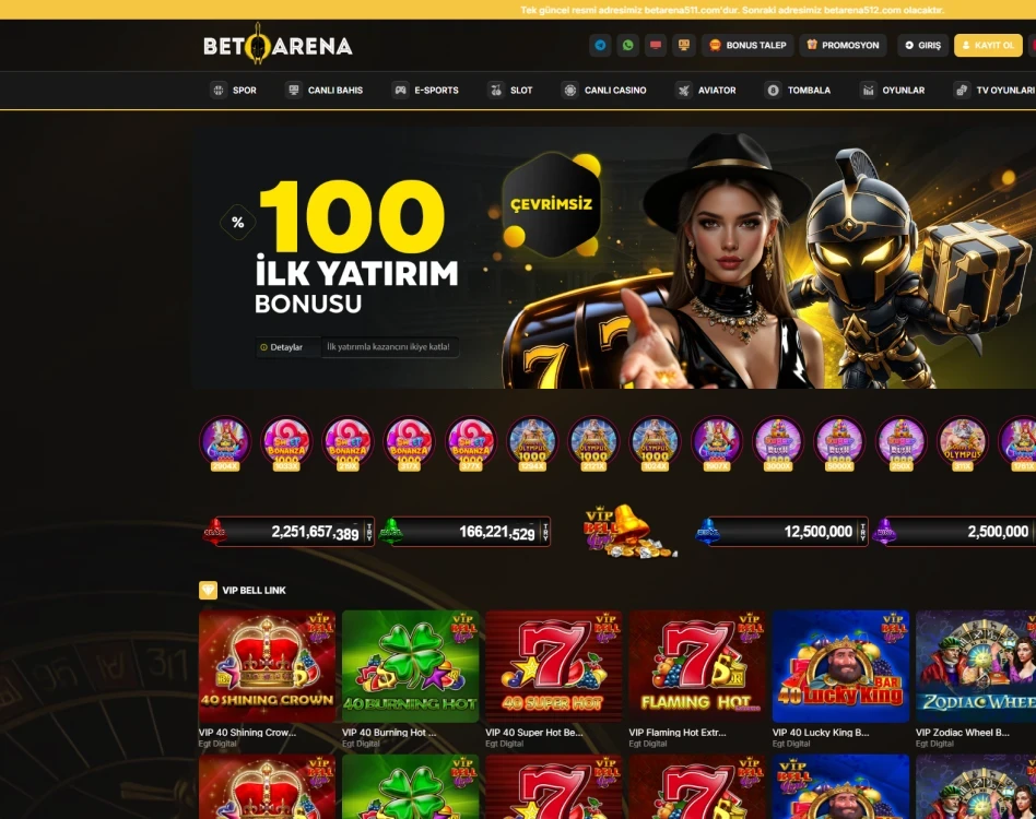 BetArena Giriş Yap