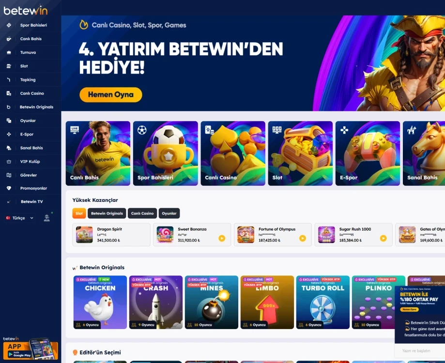 Betewin Giriş Yap