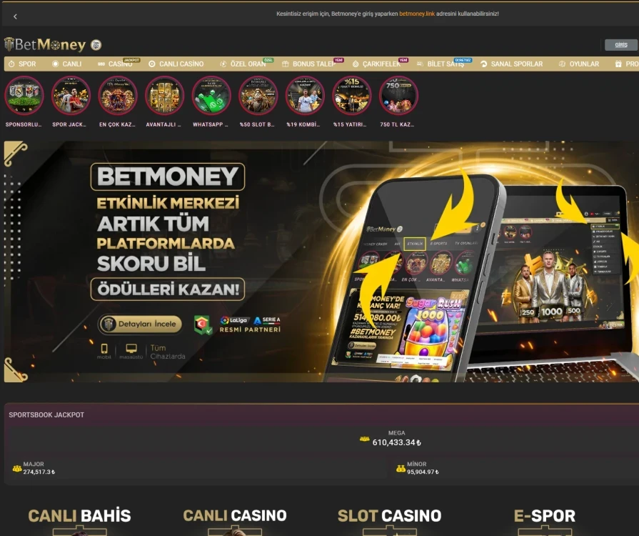 Betmoney Giriş Yap