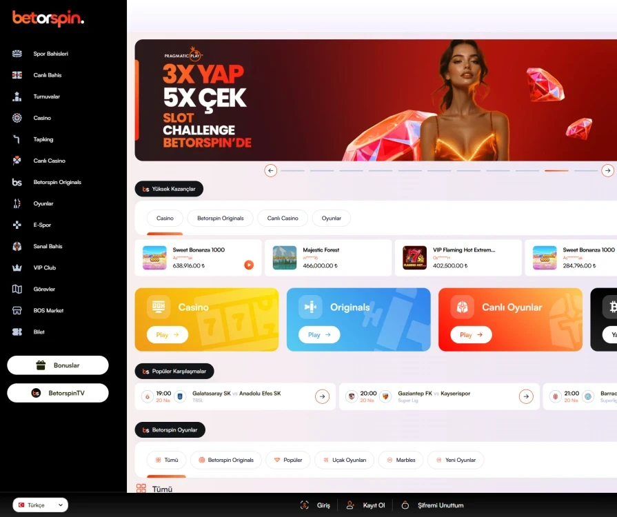 Betorspin Giriş Yap