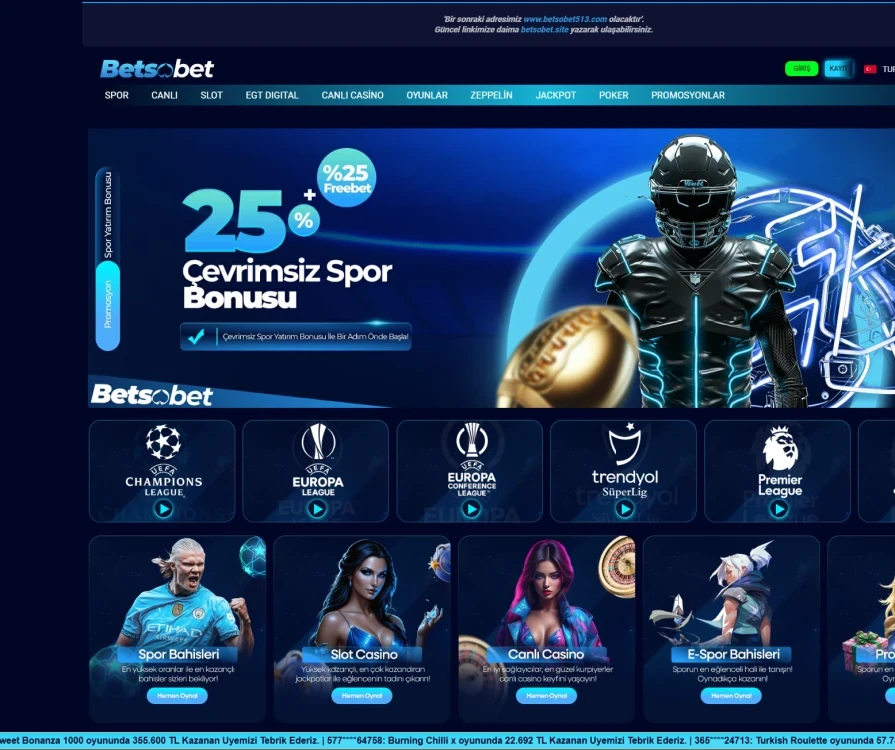 Betsobet Giriş Yap