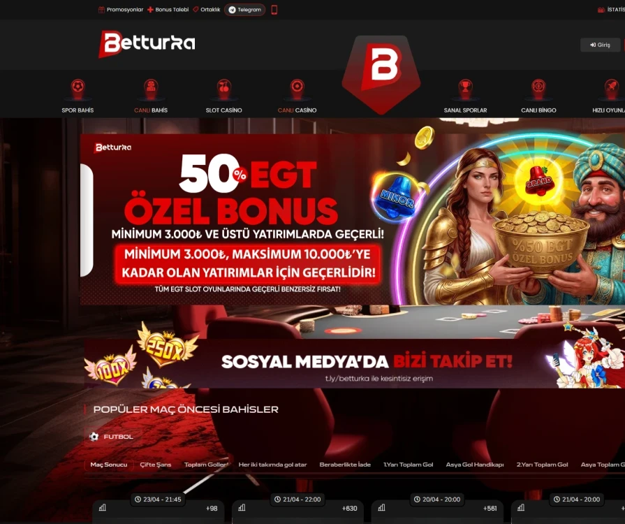 Betturka Giriş Yap