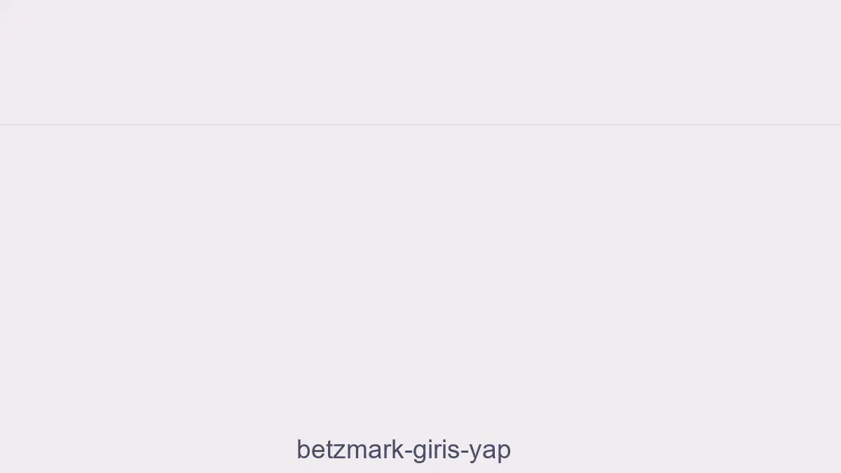 Betzmark Giriş Yap