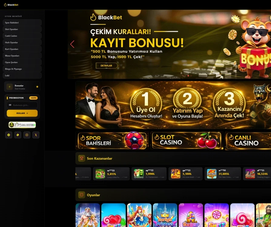 Blackbet Giriş Yap