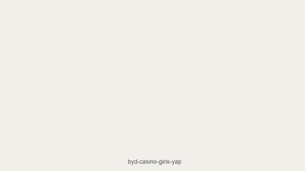 BYD Casino Giriş Yap