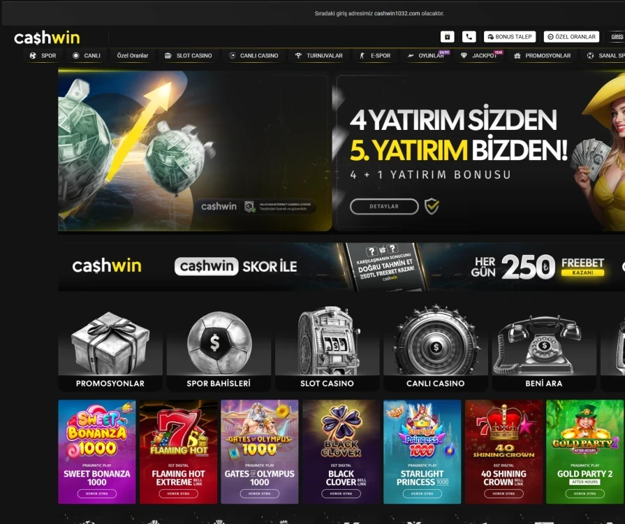 Cashwin Giriş Yap