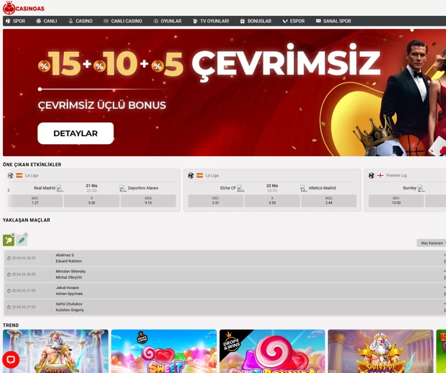 Casinoas Giriş Yap