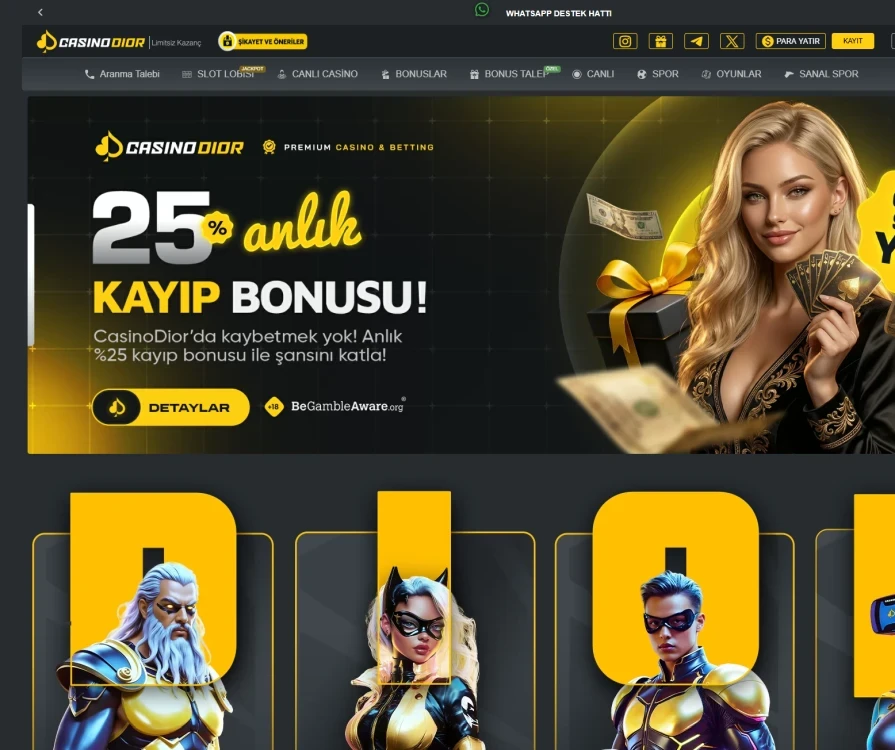 Casinodior Giriş Yap