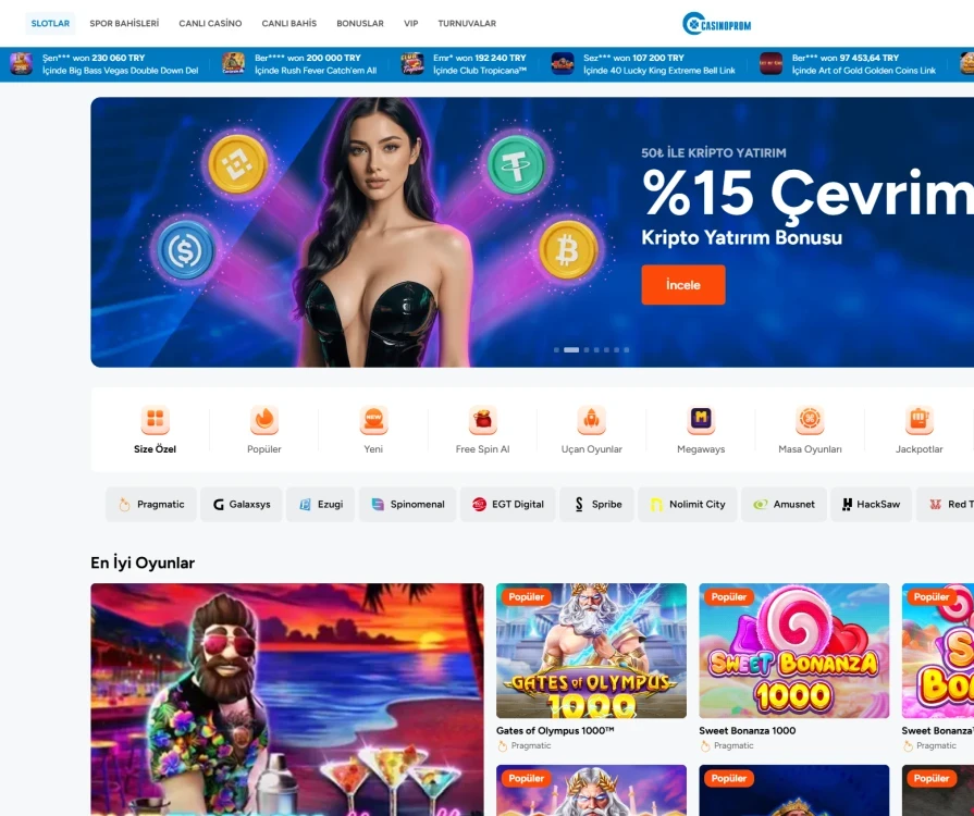Casinoprom Giriş Yap