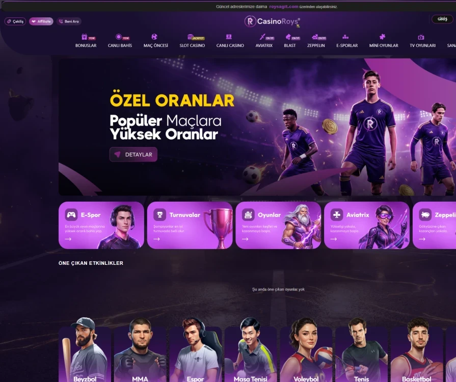 Casinoroys Giriş Yap