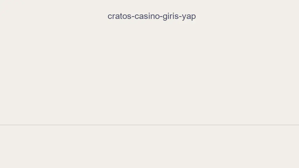Cratos Casino Giriş Yap