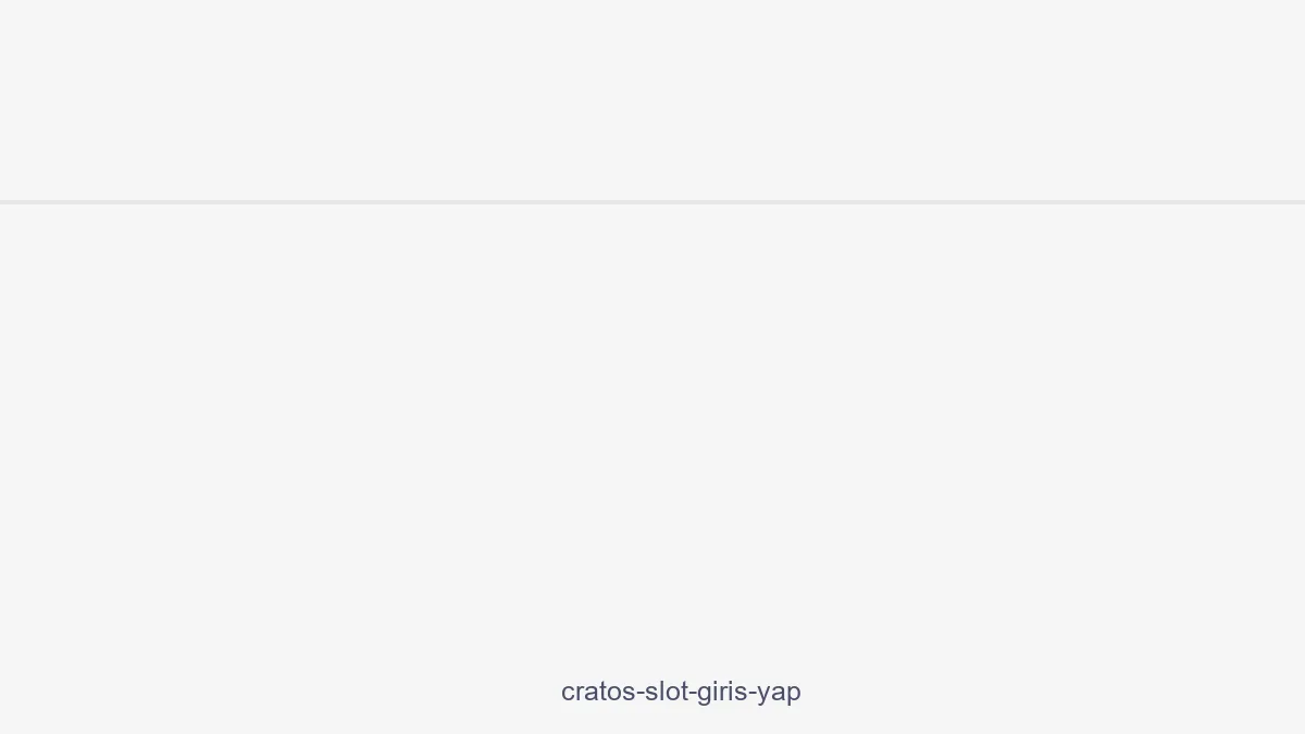 Cratos Slot Giriş Yap