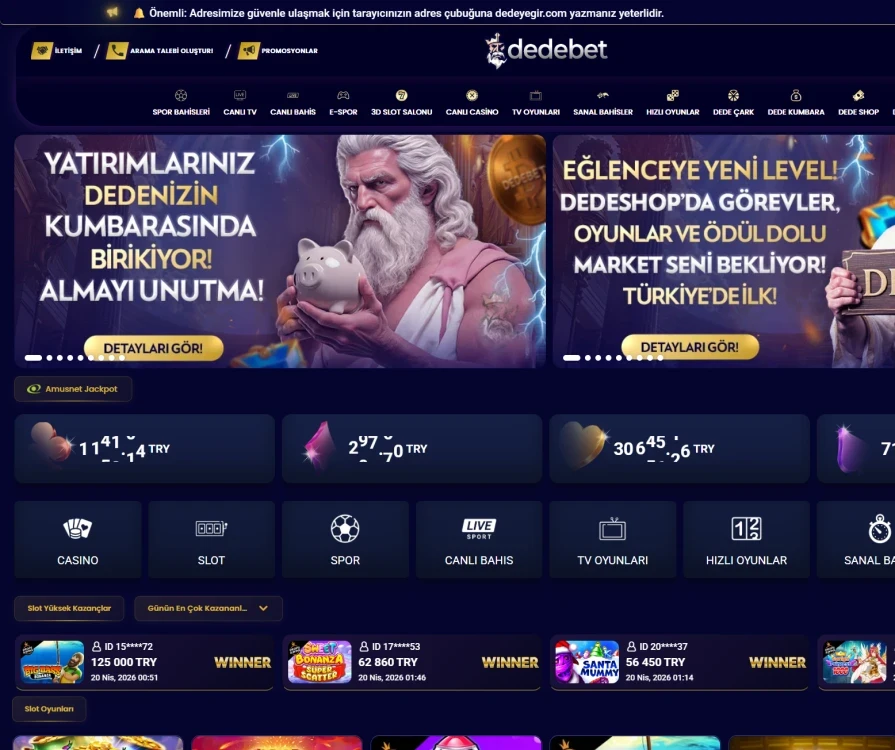 Dedebet Giriş Yap