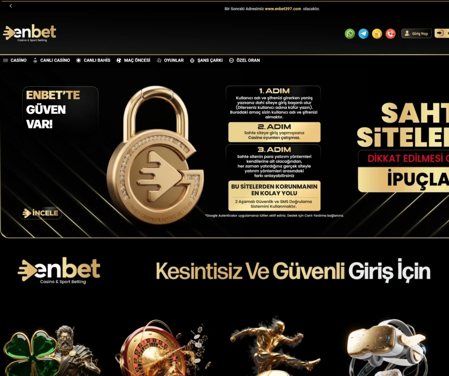 Enbet Giriş Yap