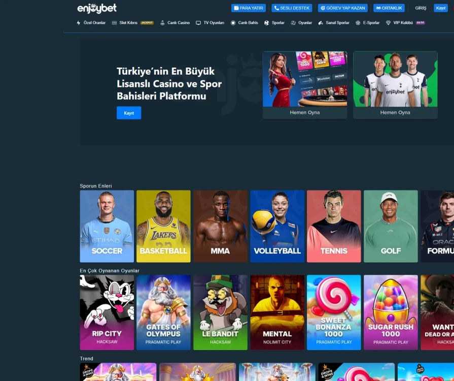 Enjoybet Giriş Yap