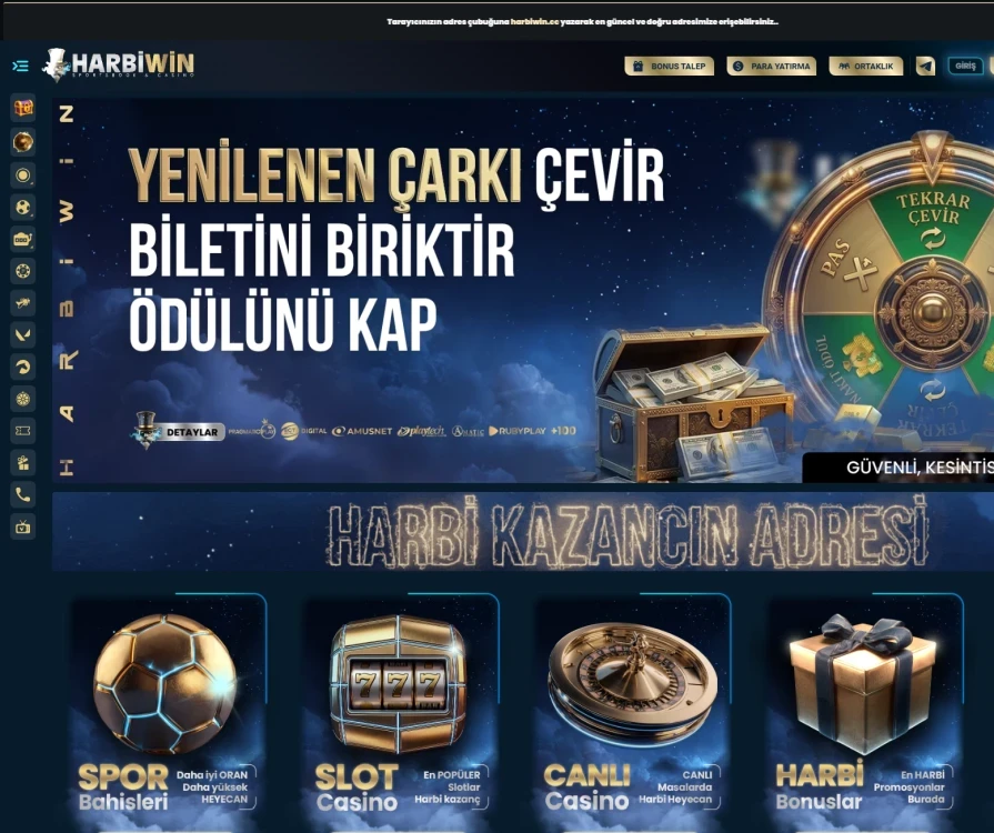 Harbiwin Giriş Yap
