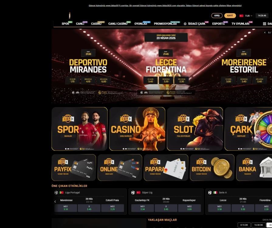 İddaci Giriş Yap