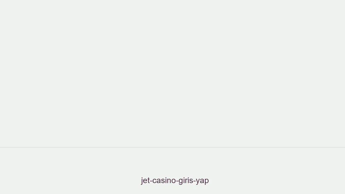 Jet Casino Giriş Yap