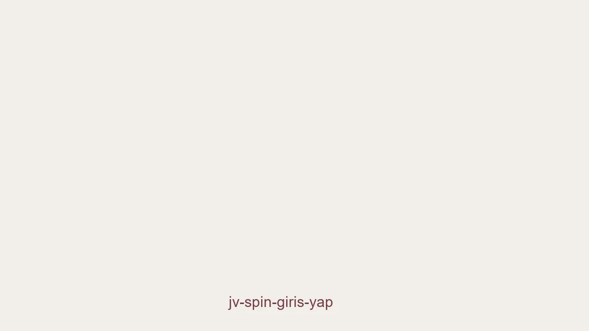 JV Spin Giriş Yap