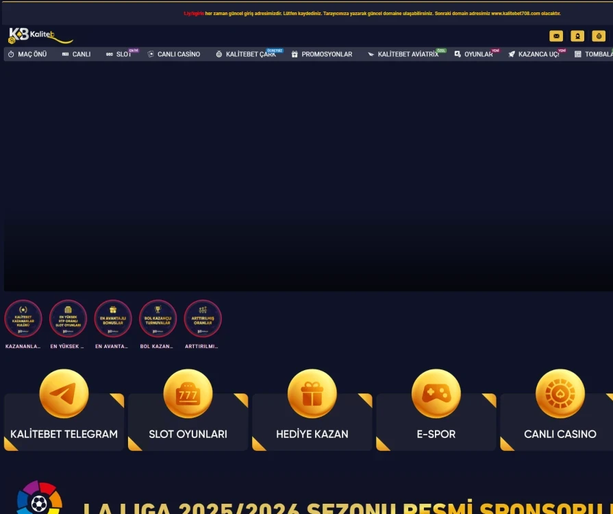 Kalitebet Giriş Yap
