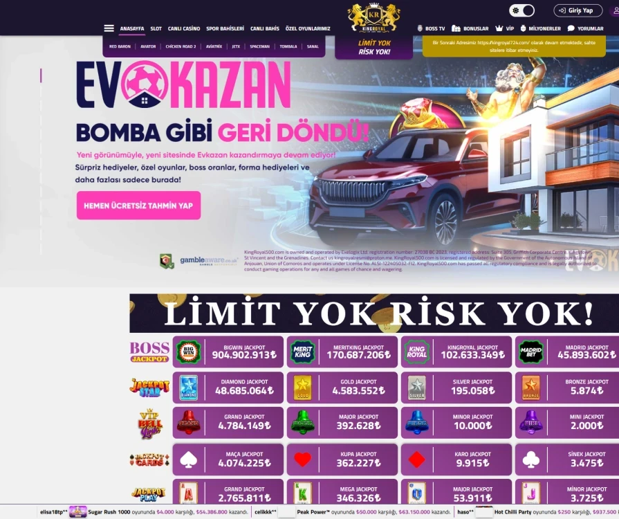 Kingroyal Giriş Yap