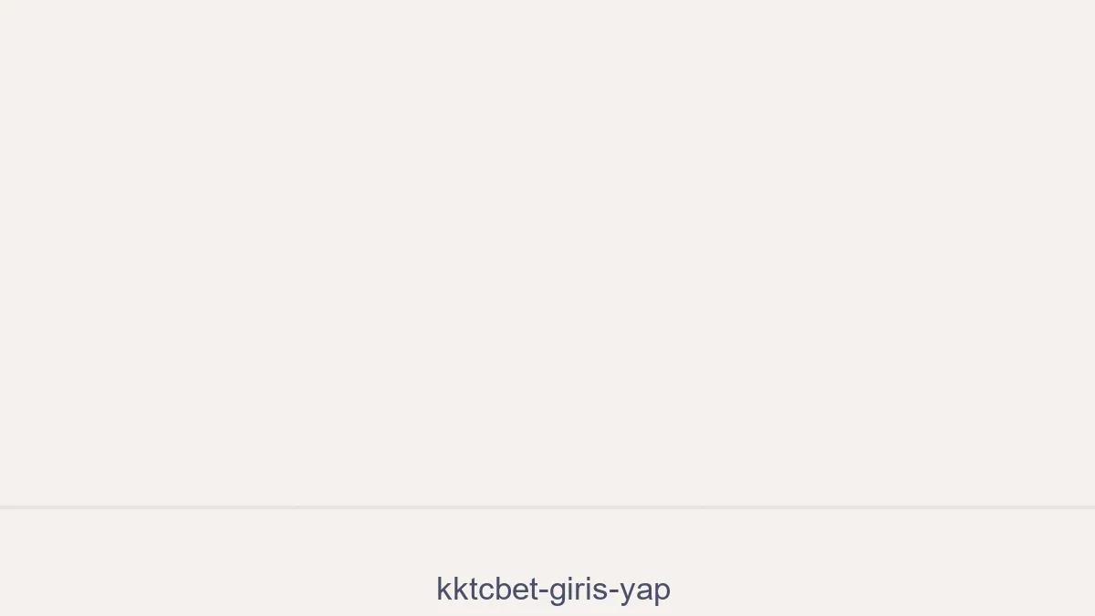 Kktcbet Giriş Yap