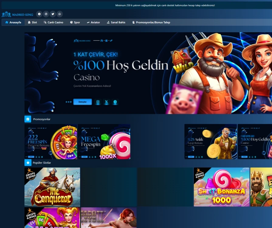 Madridking Giriş Yap