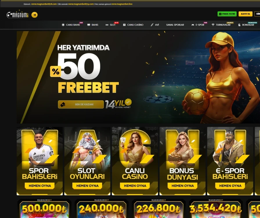Magnumbet Giriş Yap