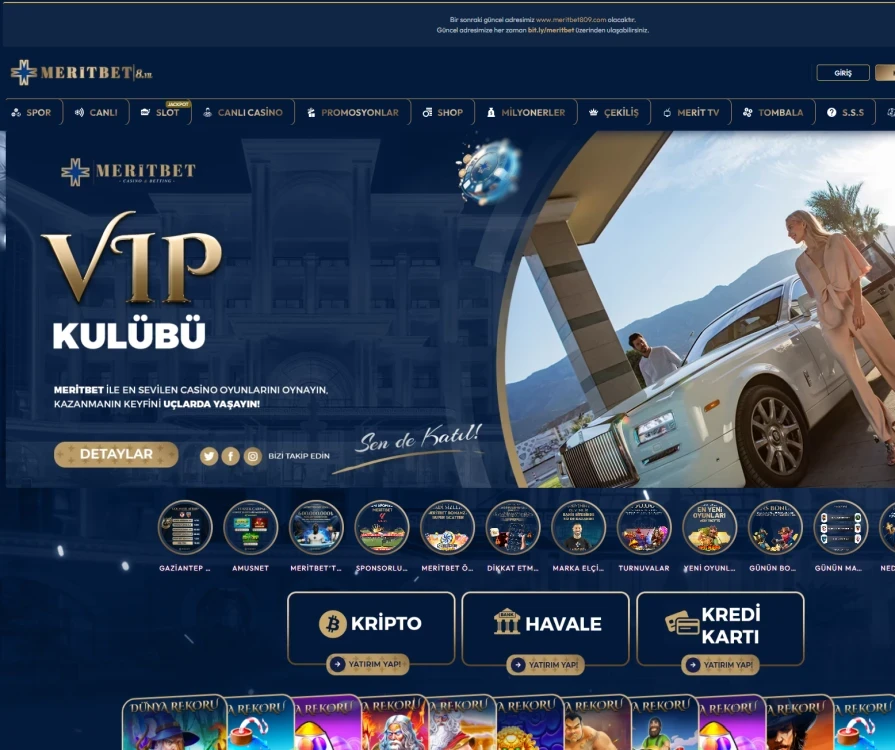 MeritCasino Giriş Yap