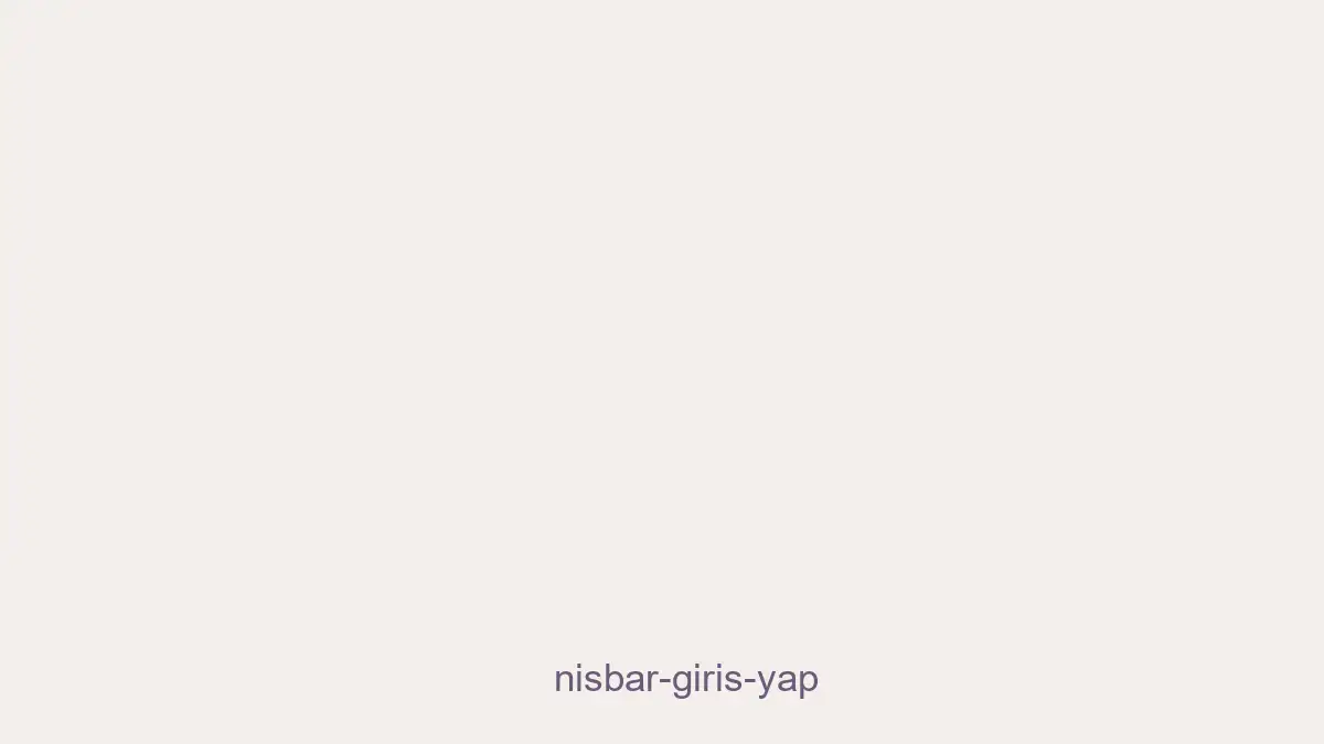 Nisbar Giriş Yap