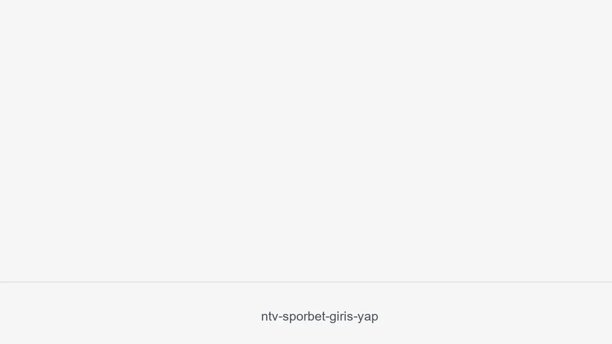 NTV Sporbet Giriş Yap