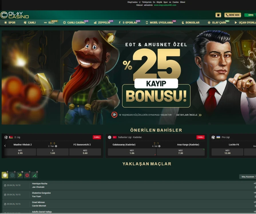 Olaycasino Giriş Yap