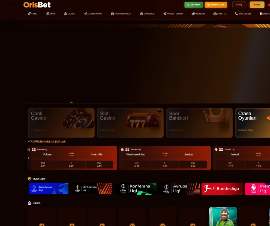 Orisbet Giriş Yap