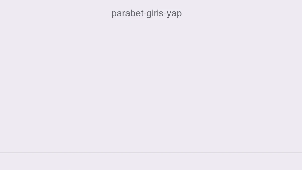 Parabet Giriş Yap