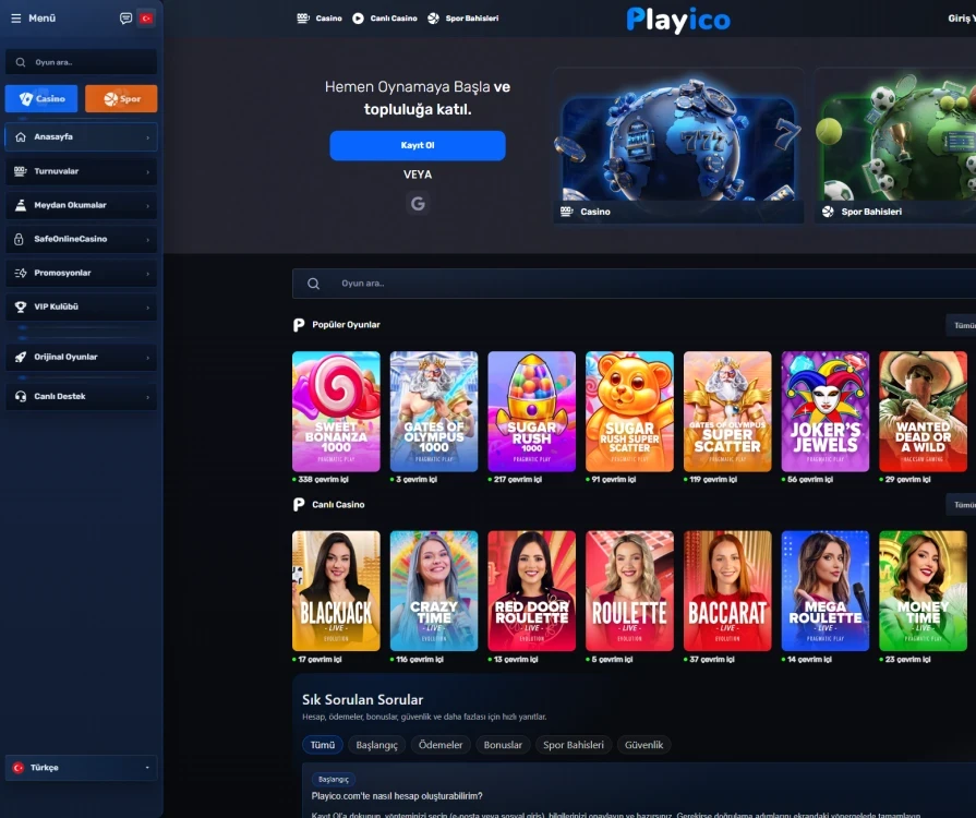 Playico Giriş Yap