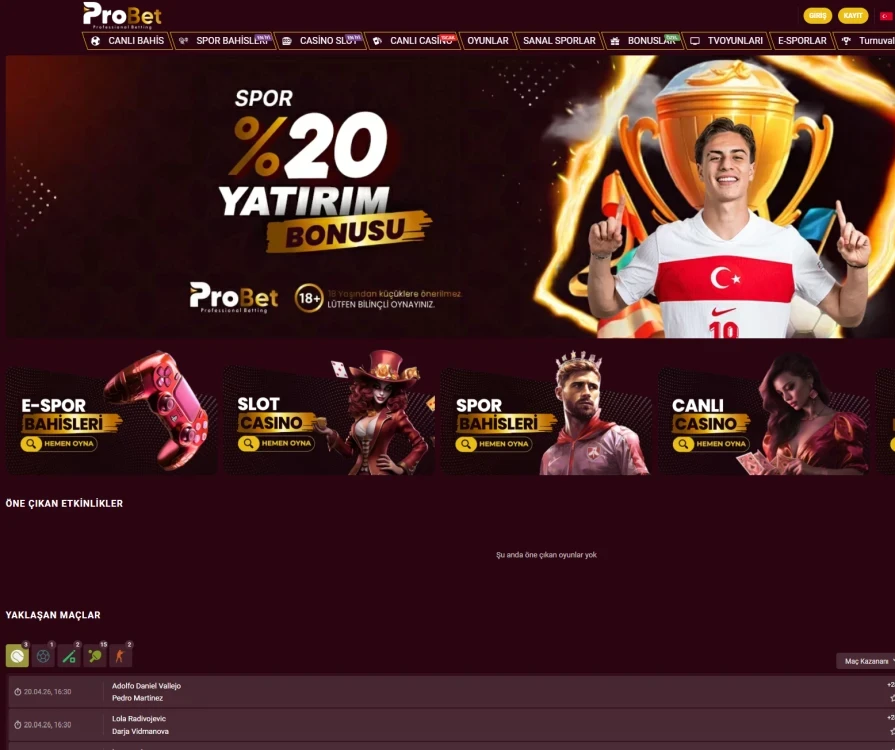Probet Giriş Yap