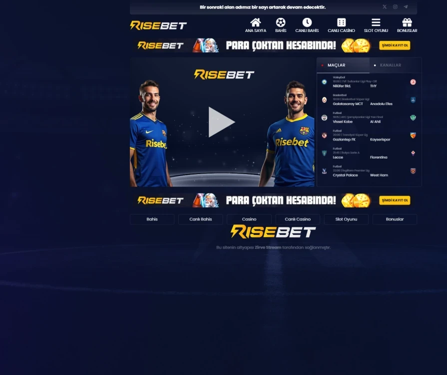 Risebet Giriş Yap