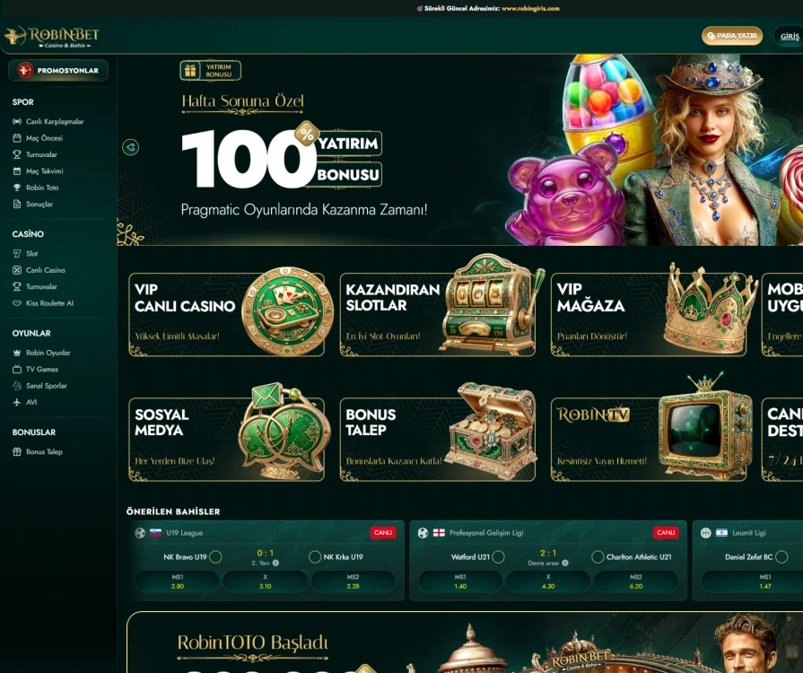 Robinbet Giriş Yap