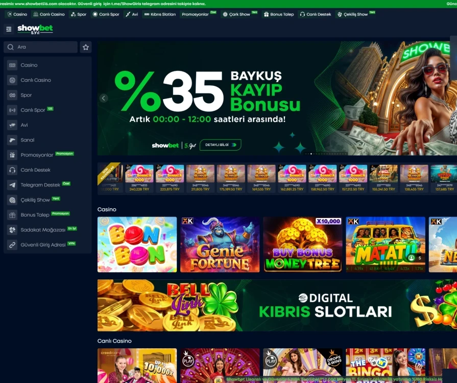 Showbet Giriş Yap