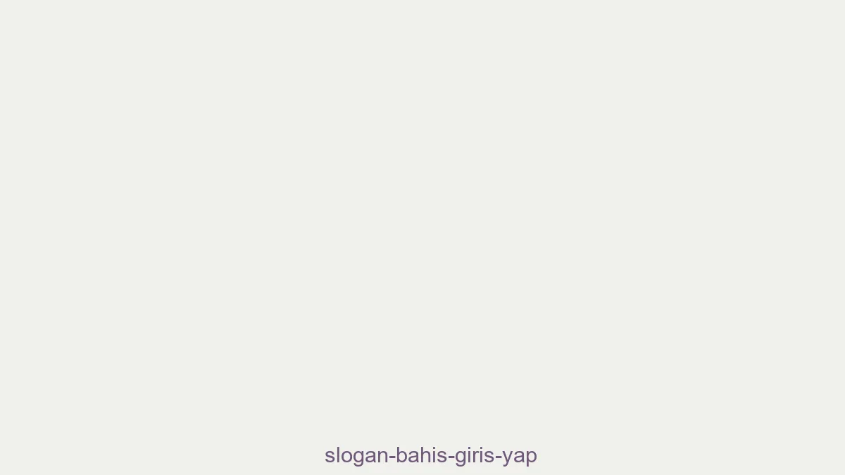 Slogan Bahis Giriş Yap