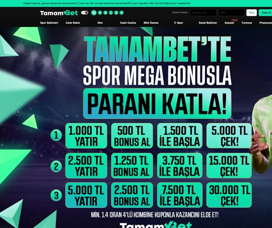 Tamambet Giriş Yap