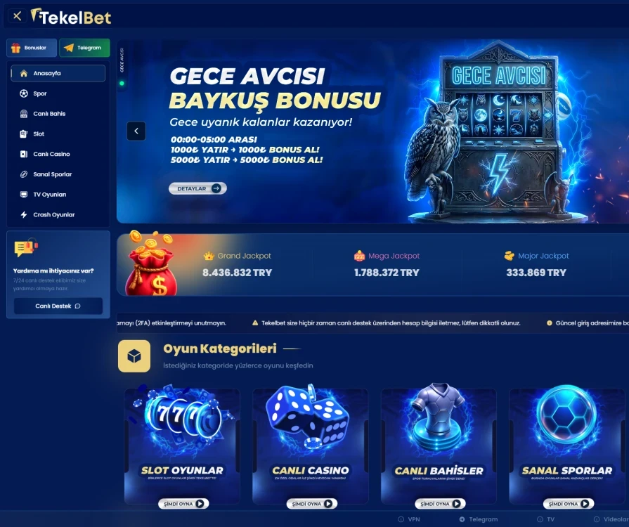 Tekelbet Giriş Yap