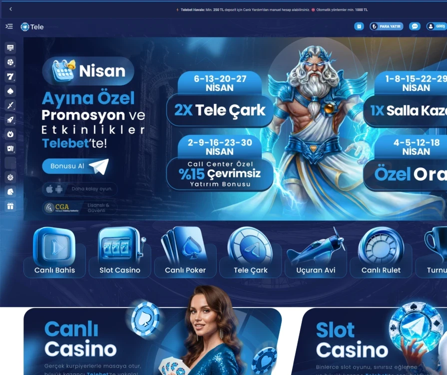 Telebet Giriş Yap
