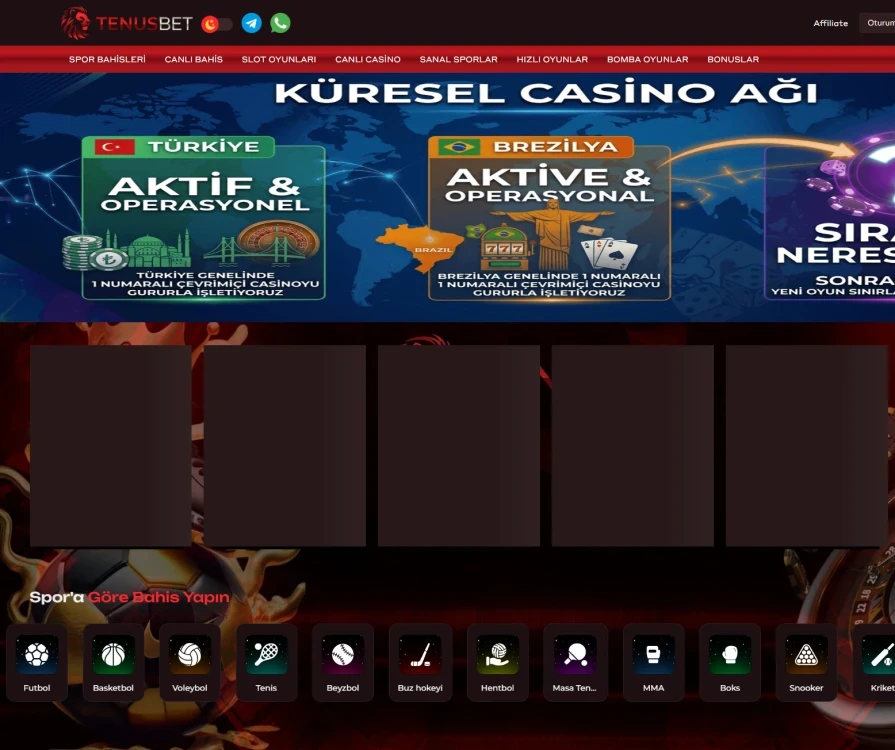 Tenusbet Giriş Yap