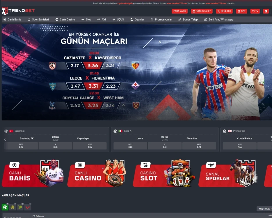 Trendbet Giriş Yap