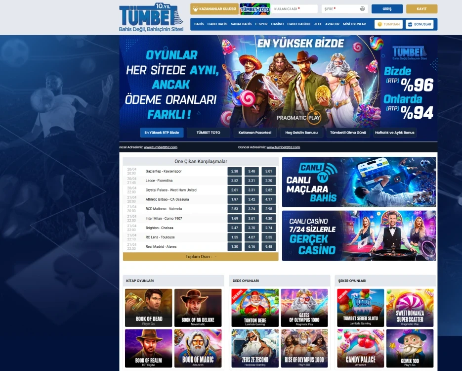 Tümbet Giriş Yap