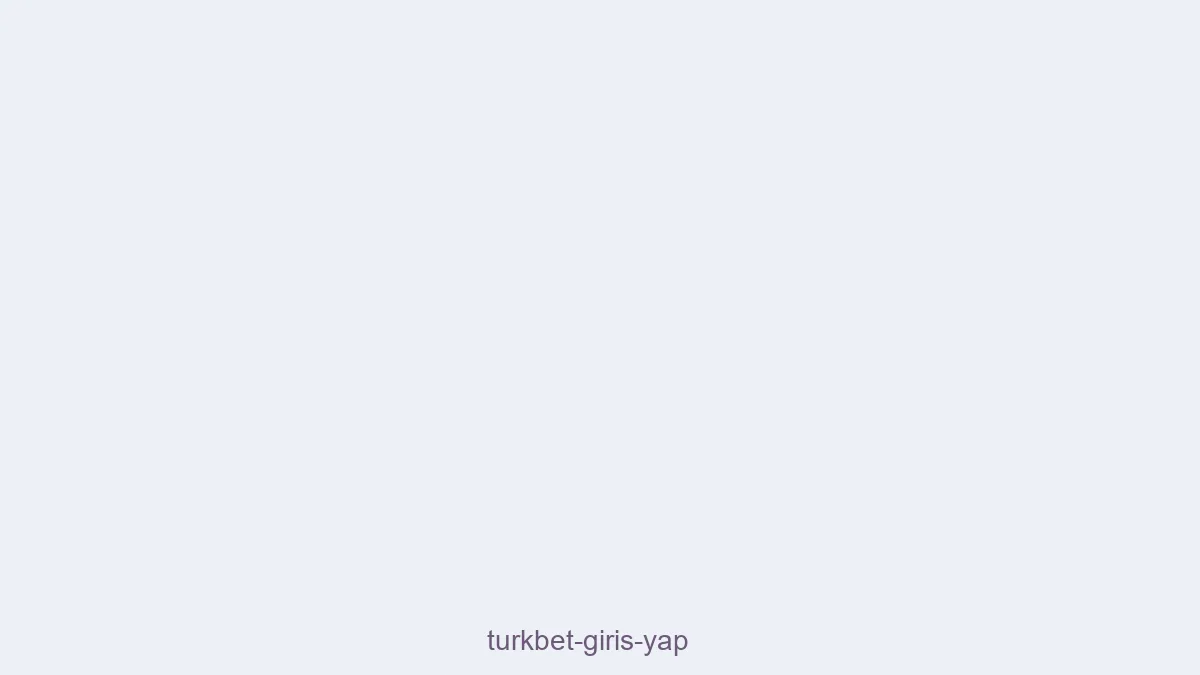 Turkbet Giriş Yap