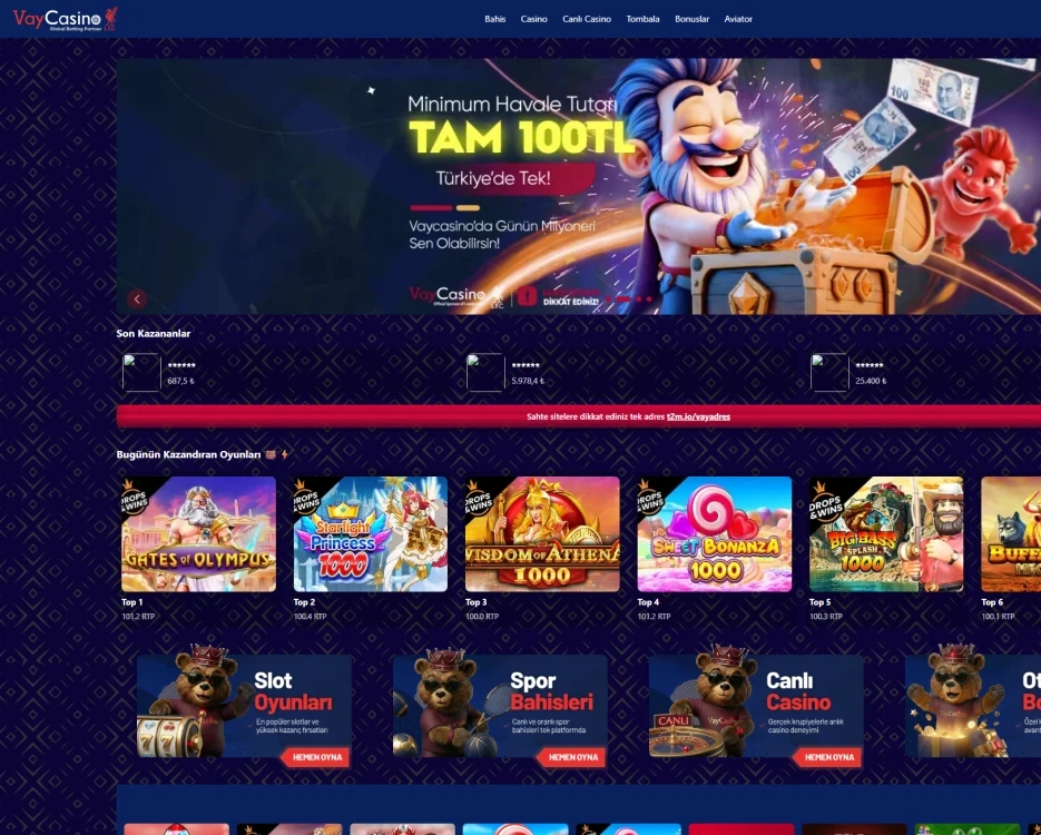 Vaycasino Giriş Yap